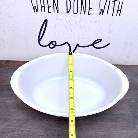 Vintage USA Glasbake casserole ovenware lid basket - Picture 8 of 16